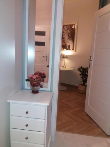 A bathroom at Atena Kazimierz
