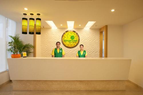 The lobby or reception area at Lemon Tree Hotel Chandigarh