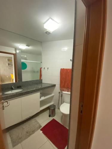 Koupelna v ubytování Carneiros Beach Resort - Flat