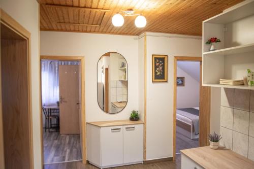 Koupelna v ubytování Rooms Ruza