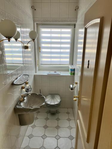 Koupelna v ubytování Penthouse