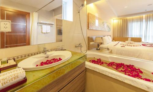 Phòng tắm tại Vietsovpetro Hotel Dalat