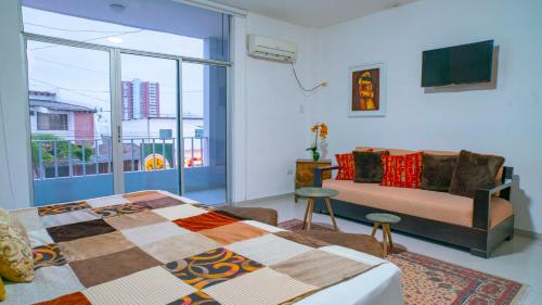 Postel nebo postele na pokoji v ubytování Hotel Boutique Casa Umiña