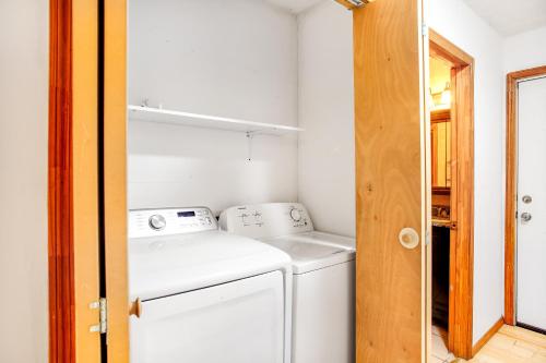 Dapur atau dapur kecil di Highland Hideaway