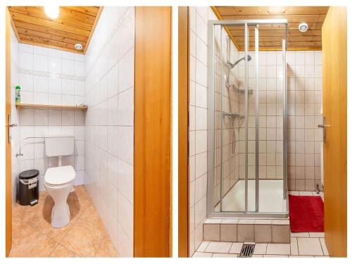 Bilik mandi di Holiday Home in Zillertal near Ski Slopes