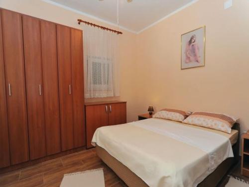 Postel nebo postele na pokoji v ubytování Kamena kuća Rutar