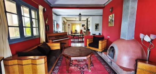 Posezení v ubytování Relais Esmeralda