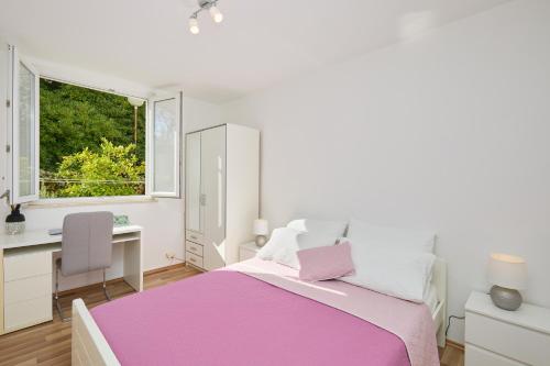 Posteľ alebo postele v izbe v ubytovaní Tranquility gardens suite