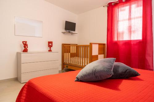 Een bed of bedden in een kamer bij Casa Siria