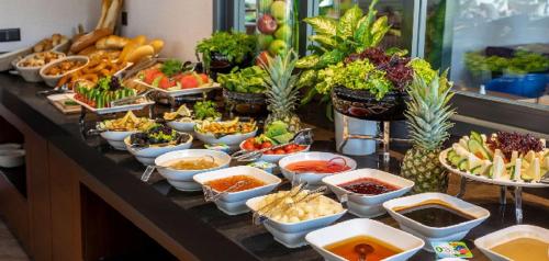 Mad på lejlighedshotellet eller i nærheden