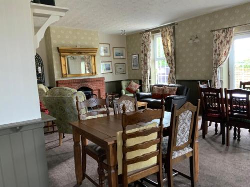 Χώρος καθιστικού στο The Red Lion Inn Partney