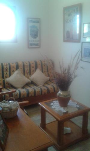 Posezení v ubytování Hostal El Arrecife