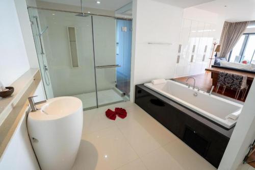 Koupelna v ubytování Villa Grandé Koh Lanta