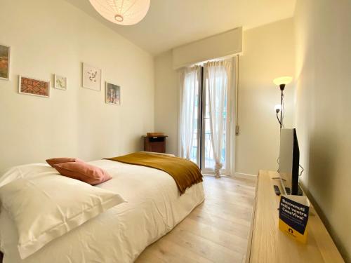 Voodi või voodid majutusasutuse CasaViva - Central Beautiful Bilo in Santa Margherita L. toas