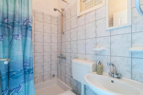 Koupelna v ubytování APARTMAN NEVEN