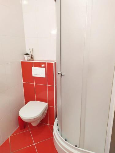 Kúpeľňa v ubytovaní lino