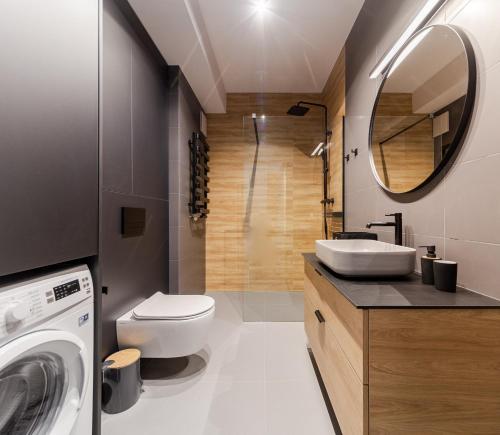 Kúpeľňa v ubytovaní Portowa Przystań by Comfort Apartments