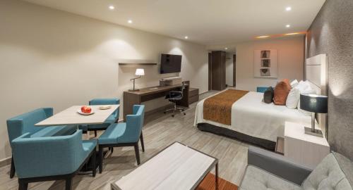 Μια τηλεόραση ή/και κέντρο ψυχαγωγίας στο Real Inn Celaya