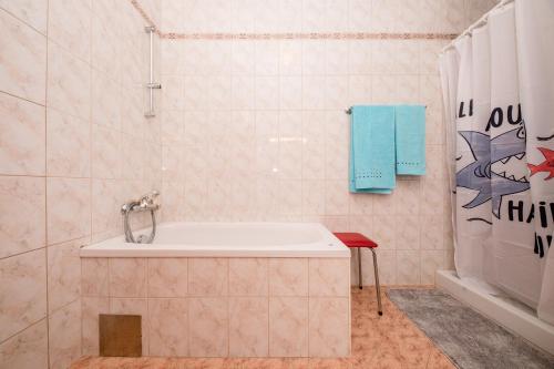 Nikolina Rab Apartments tesisinde bir banyo