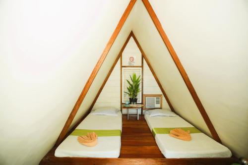 Krevet ili kreveti u jedinici u okviru objekta Camp Soteria Resort