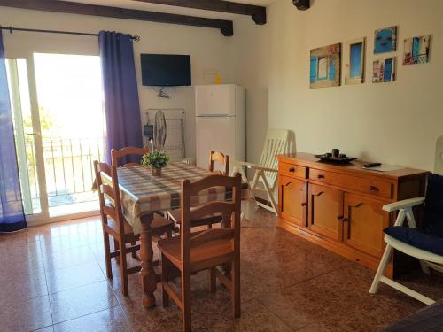 Kuchyň nebo kuchyňský kout v ubytování Apartamento La Torre