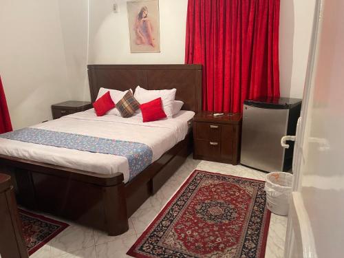 Llit o llits en una habitació de Sea View Villa marsa Matrouh,20 Km from almaza bay