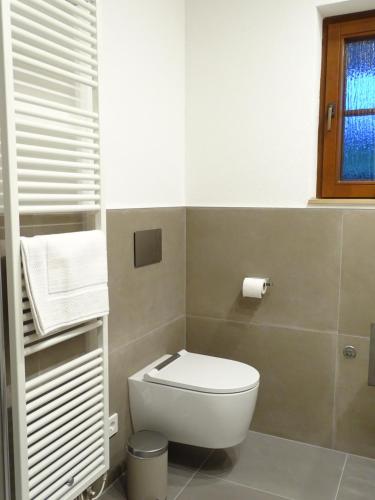 Koupelna v ubytování Ferienwohnung Haus Weinbergsblick