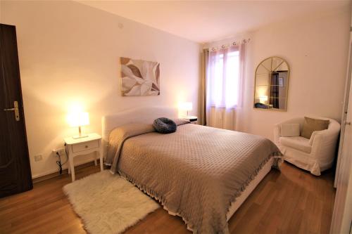 Letto o letti in una camera di Charming canal view San Marco apartment
