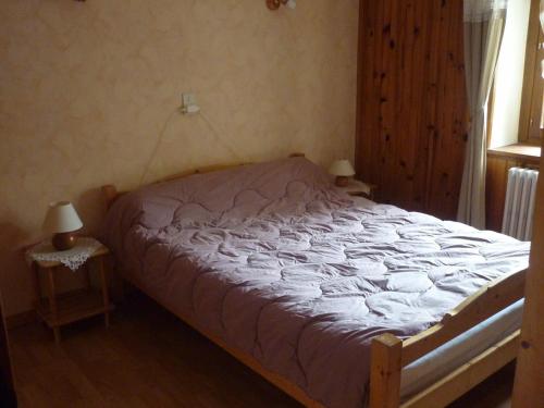 Katil atau katil-katil dalam bilik di Appartement Valloire, 2 pièces, 5 personnes - FR-1-263-84