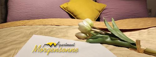 Katil atau katil-katil dalam bilik di Apartment Morgensonne