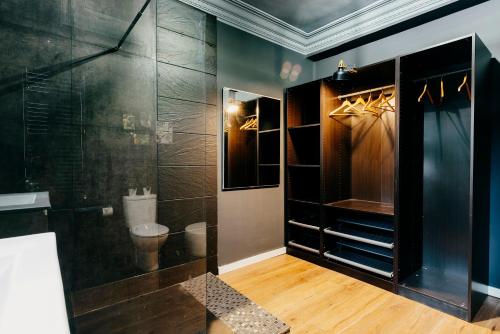 Ванная комната в Piso de diseño con suit en el centro de Santander