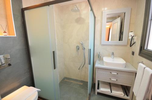 Koupelna v ubytování Horasan Boutique Hotel