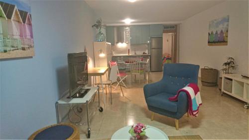 Istumisnurk majutusasutuses Cerca playa-AA-Patio privado