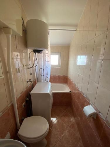 Koupelna v ubytování Apartman Vita