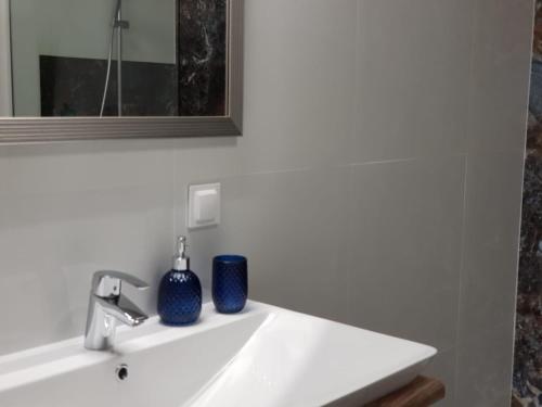 Koupelna v ubytování Apartament CITY VIEW Wes Quality Suite