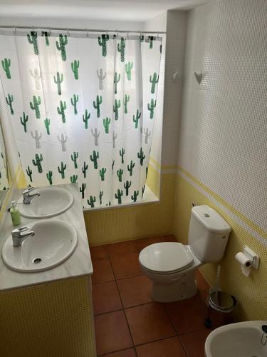 Bathroom sa Apartamento La Rosada
