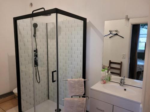 Ванна кімната в Le rossignol