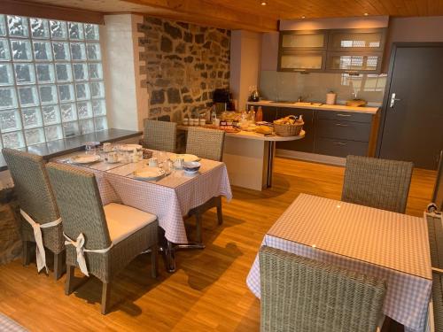 Restaurace v ubytování Le Sommelet