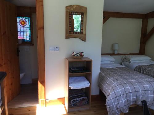 Postel nebo postele na pokoji v ubytování Caledonian Glamping