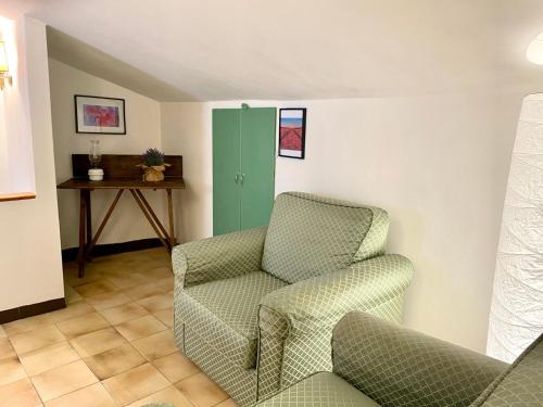 Χώρος καθιστικού στο Casa Vacanze La Casa di Nonna Libia vicino Saturnia