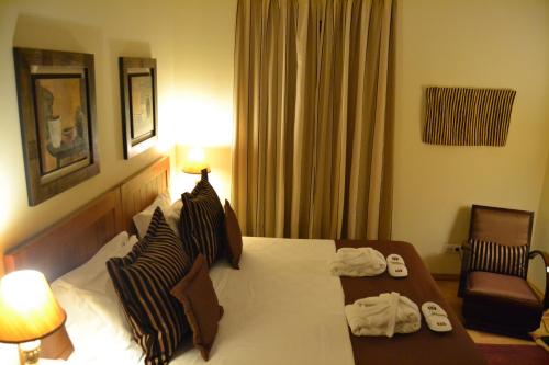 Katil atau katil-katil dalam bilik di Tradicampo Eco Country Houses
