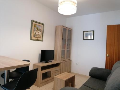 Et tv og/eller underholdning på Vivienda rural Boreal