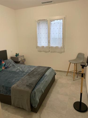 Postel nebo postele na pokoji v ubytování Villa Renzo