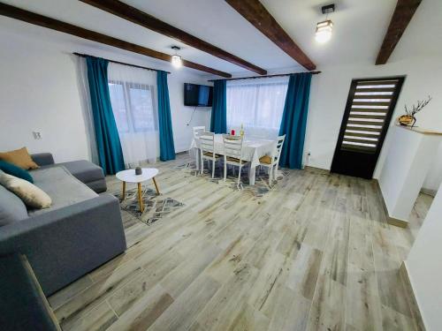 Posezení v ubytování Casa Radu