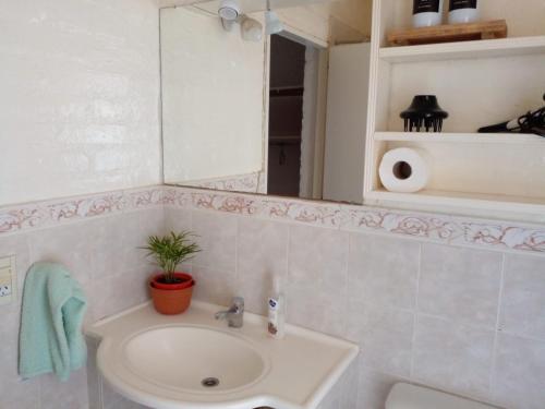 Et badeværelse på La Escondida