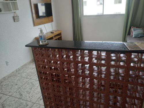 Dapur atau dapur kecil di Apartamento inteiro próximo aeroporto de Confins