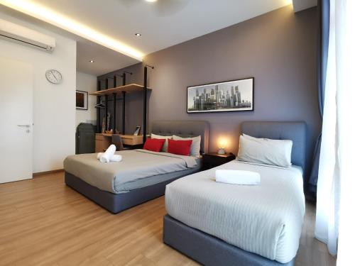 Gallery image of Artsy Homestay in JB Town Center Near FoodCourt, Malls & Grocery in Johor Bahru