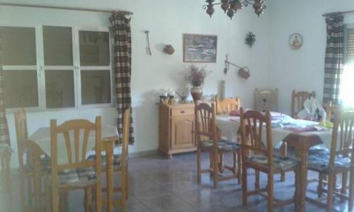 Posezení v ubytování Hostal El Arrecife