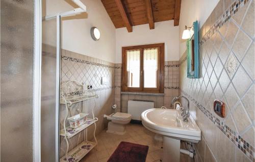 Kupatilo u objektu Casa Alpe Corniola