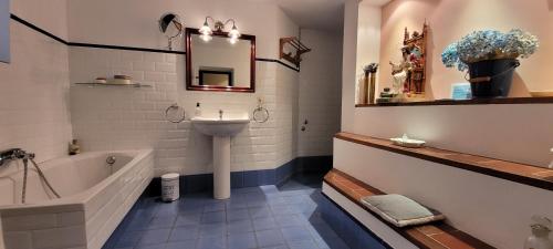 Ванная комната в Casa Rural Baigorrietxea